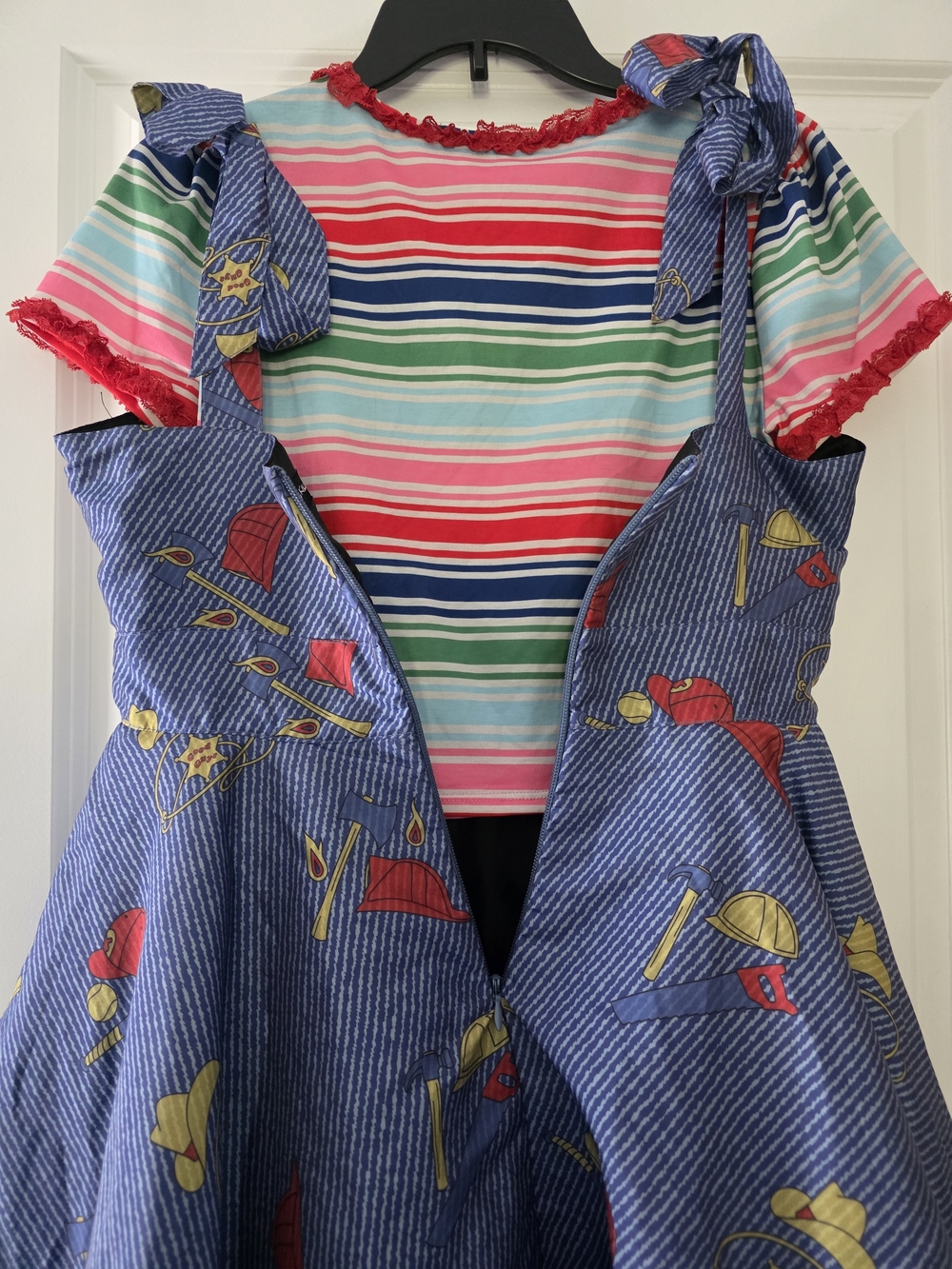 Dolls Kill HALLOWEEN Chucky Costume Dress - Picture 3 of 7